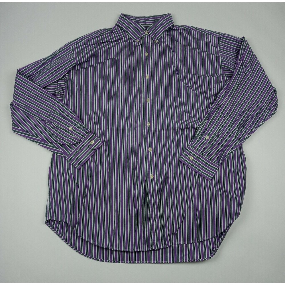 RALPH LAUREN Button Down Oxford Shirt Long Sleeve Men's Size XL